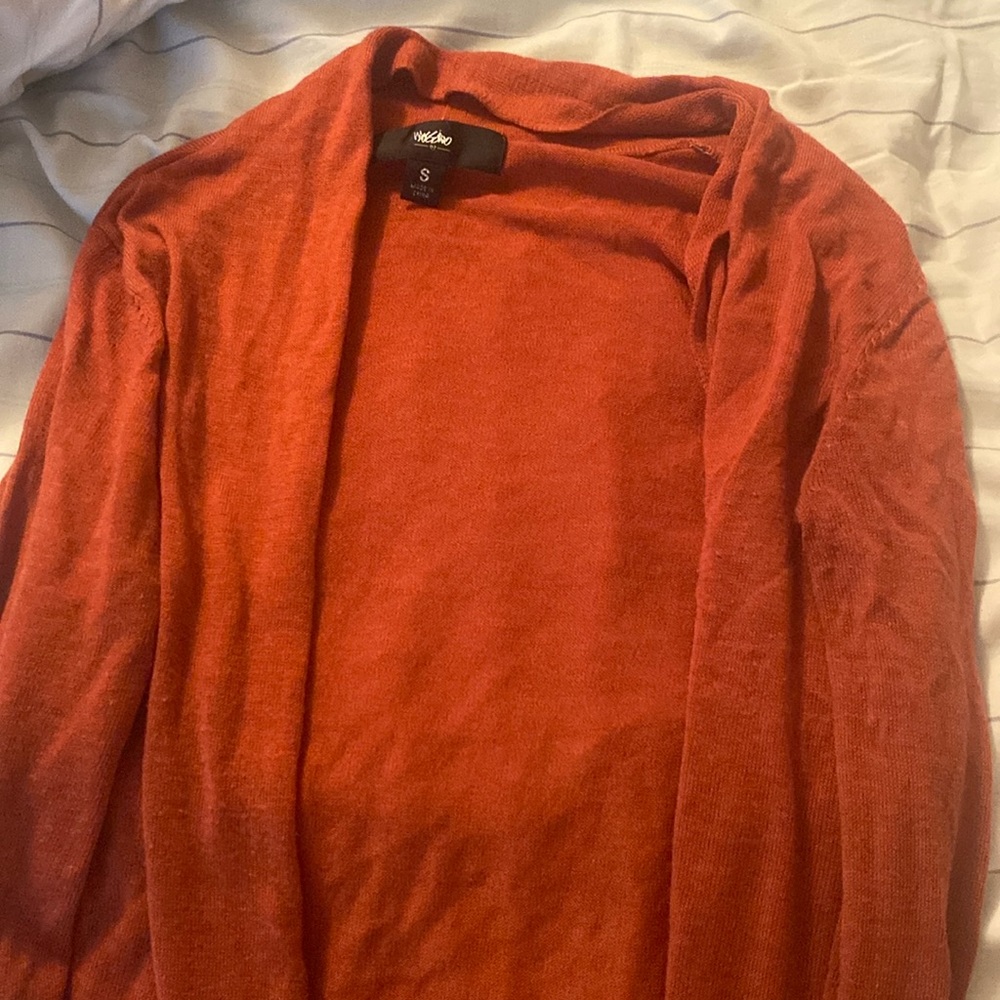 Orange Cardigan